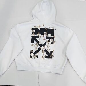 Off-White White Graphic Hoodie